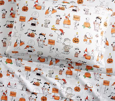 Organic Snoopy® & Friends Halloween Standard Pillow Case