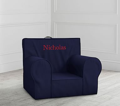 Navy Twill Anywhere Chair® Slipcover Only