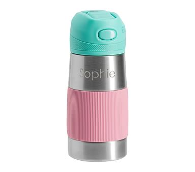 Pink/Aqua/Lime, Astor Insulated Water Bottle