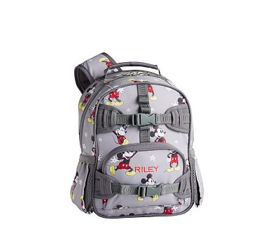 Grey Mickey Mouse, Mackenzie Mini Backpack