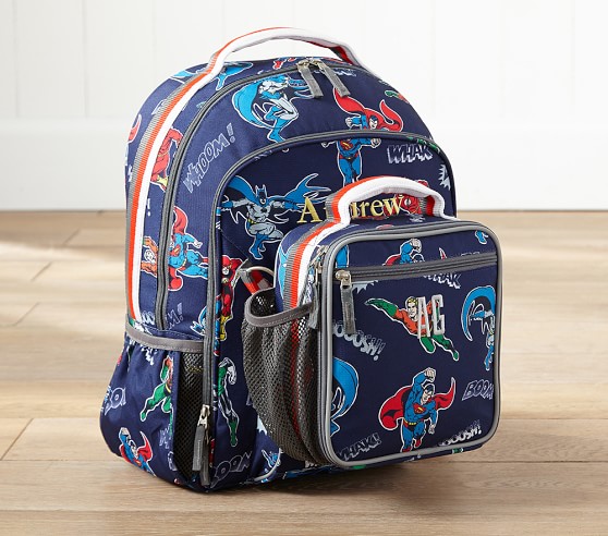 pottery barn backpack lunchbox