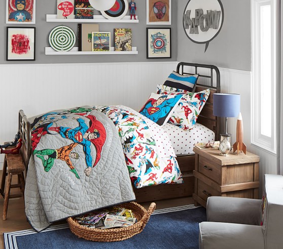 pottery barn superhero bedding
