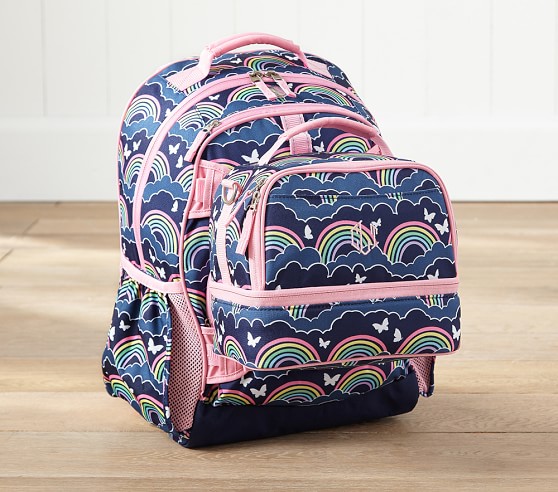 pottery barn backpack and lunchbox