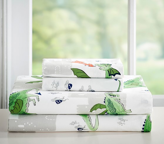 dragon crib sheets