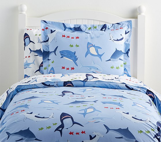 kids shark comforter