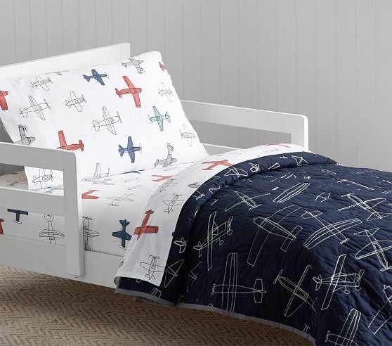 boys airplane bedding