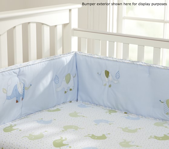 pottery barn elephant bedding