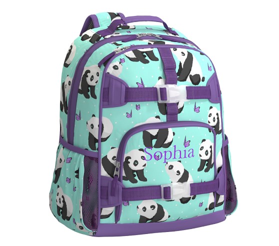 sparkle panda backpack