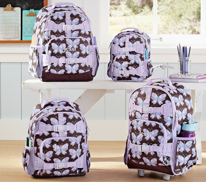 pottery barn butterfly backpack