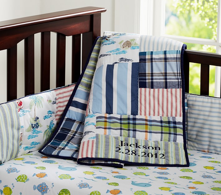 pottery barn nursery bedding