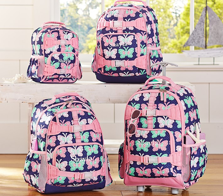 pottery barn butterfly backpack