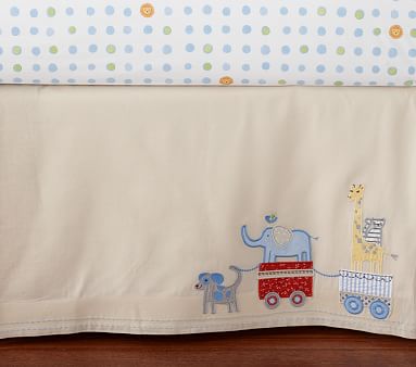 circus crib bedding
