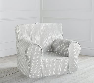 Grey Droplet Dot Anywhere Chair® Slipcover Only