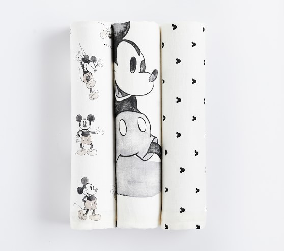 mickey mouse swaddle blanket