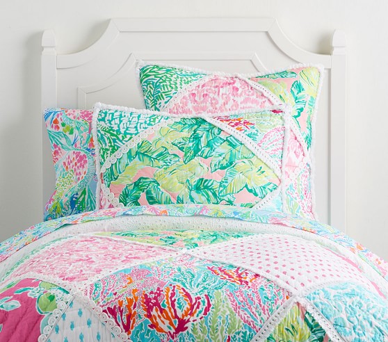 Lilly Pulitzer Party Patchwork Kids, Lilly Pulitzer Duvet Cover King