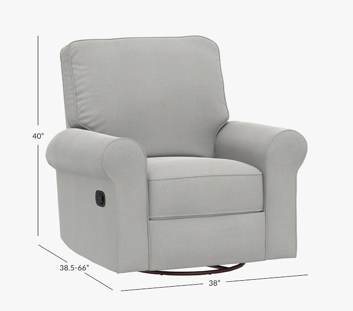 Comfort Swivel Nursery Glider & Recliner Chair Pottery Barn Kids