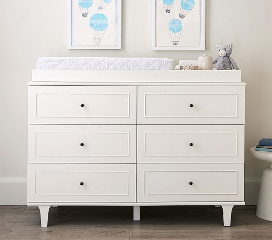 pottery barn changing table top
