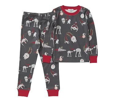 Stars Wars Valentine's Organic Pajama Set, 2T, Multi