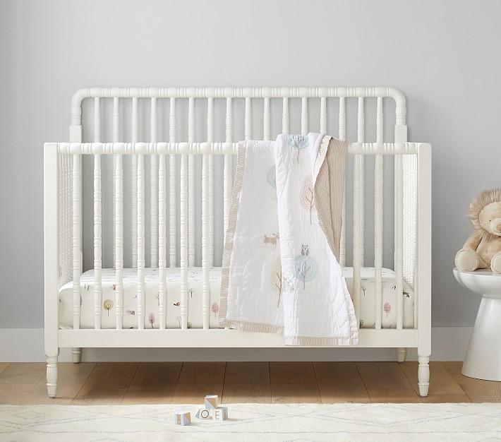 pottery barn spindle crib