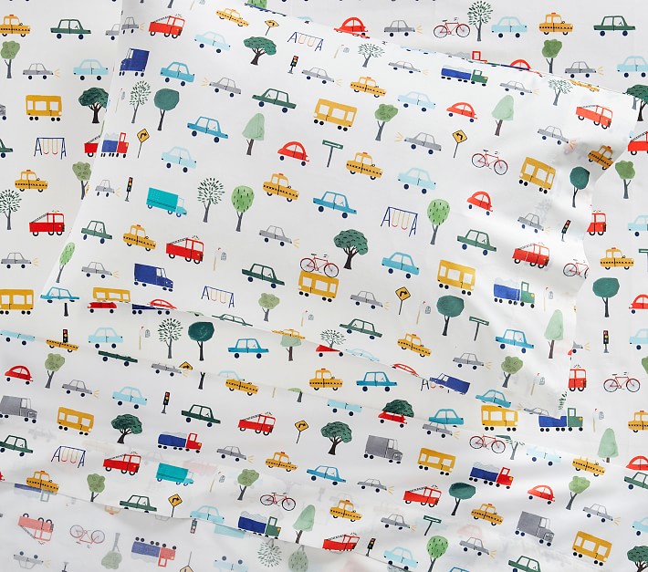Neighbourhood Organic Toddler Sheet Set & Pillowcase