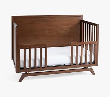 Lennox 4-in-1 Toddler Bed Conversion Kit, Dark Walnut, Standard Parcel Delivery