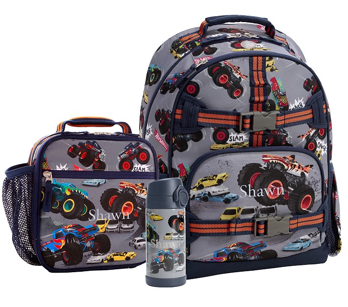 monster jam bookbag