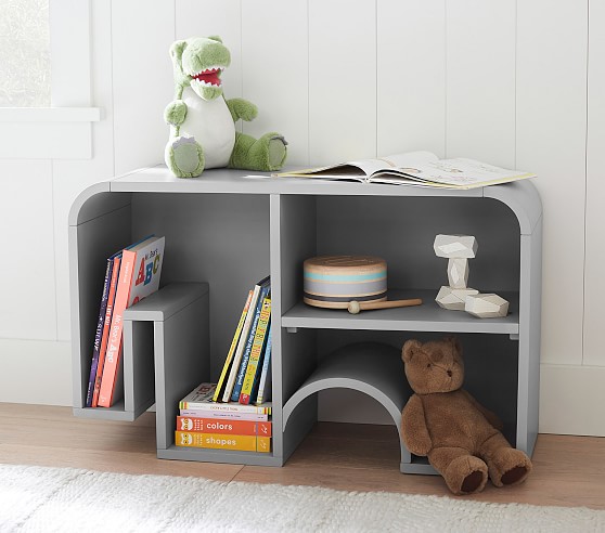 elephant bookshelf nursery