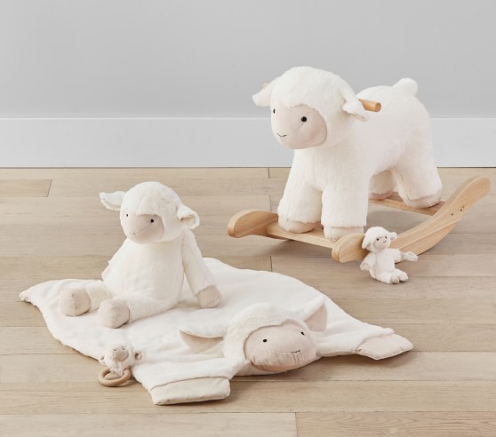 lamb plush rocker