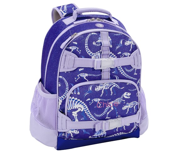 purple dinosaur backpack