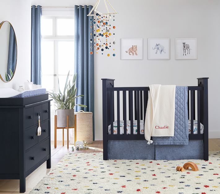 Kendall Nursery Changing Table Dresser & Topper Pottery Barn Kids