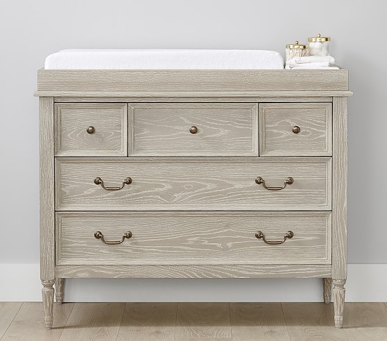 french white changing table