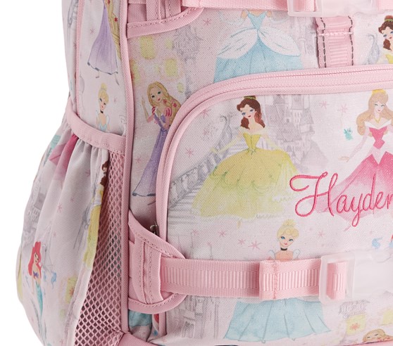 Mackenzie Disney Princess Castle Shimmer Kids Backpack | Pottery 