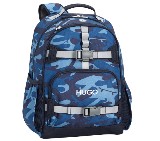 pottery barn camo backpack