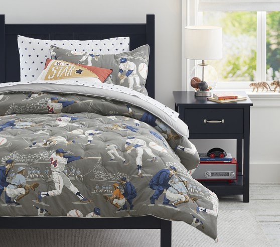 boys baseball comforter