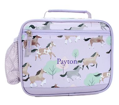 Mackenzie Recycled Cold Pack Lunch Lavender Wild Horses