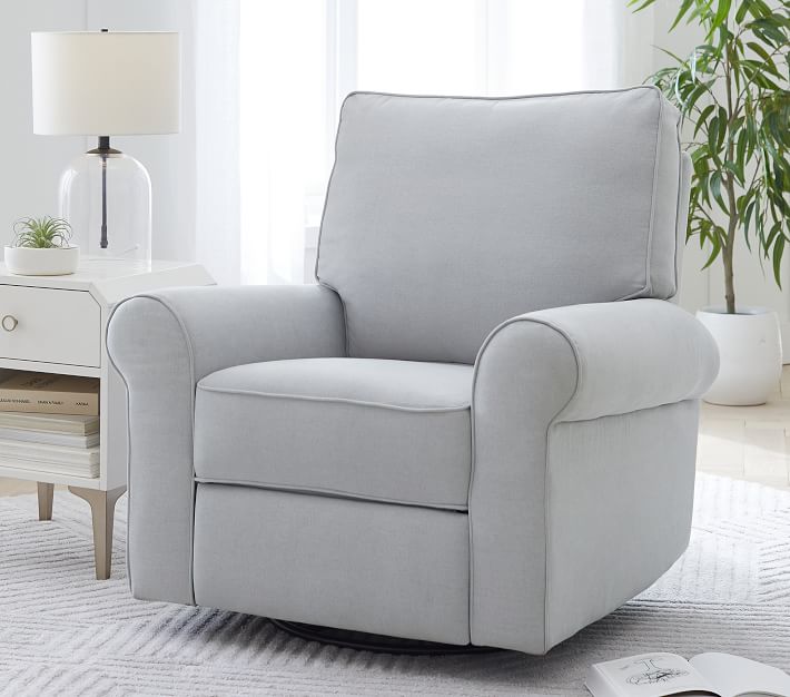 Comfort Swivel Nursery Glider & Recliner Chair Pottery Barn Kids