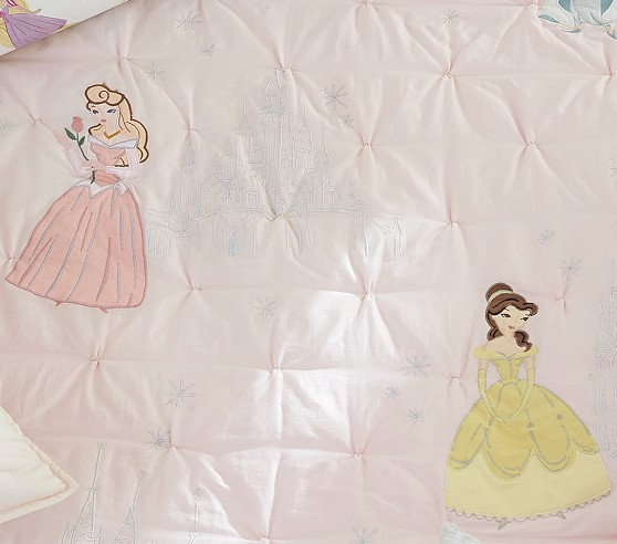 pottery barn princess bedding