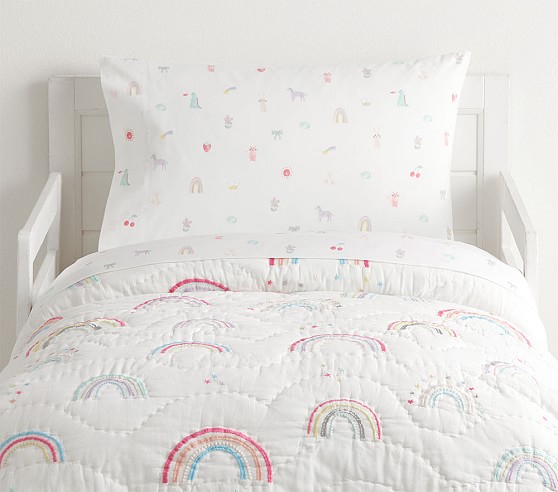 rainbow childrens bedding