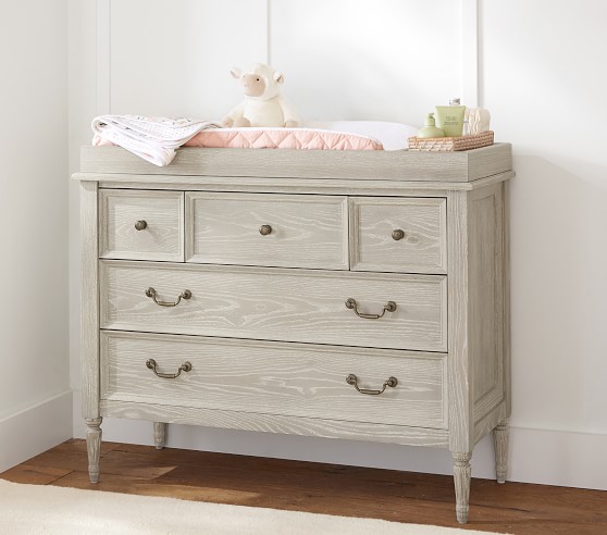 pottery barn changing table topper only