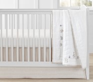 pottery barn baby crib sheets