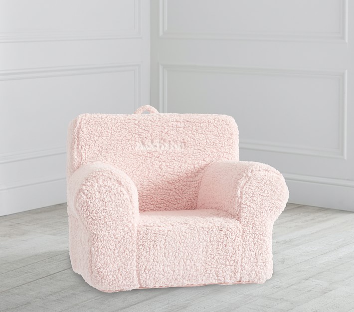 Blush Cozy Sherpa Anywhere Chair®