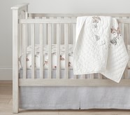 pottery barn baby crib sheets