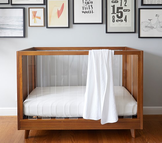 barn door baby crib