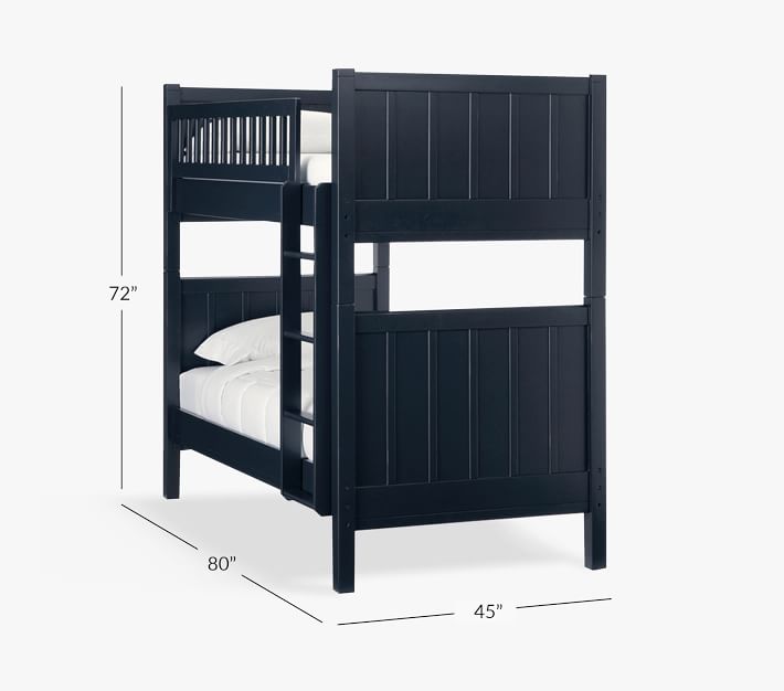 Camp TwinOverTwin Kids Bunk Bed Pottery Barn Kids