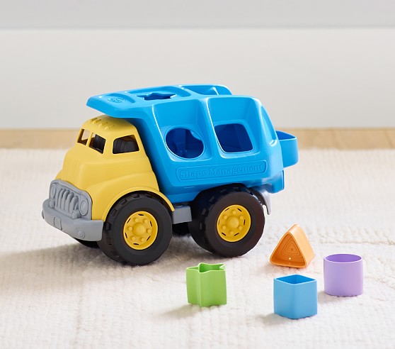 shape sorter truck green toys