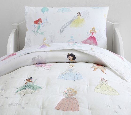 pottery barn princess bedding