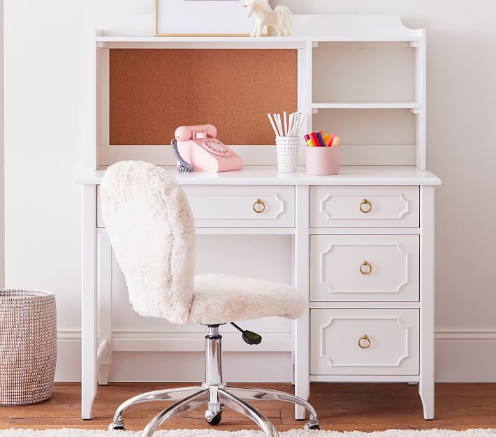 Ava Regency Kids Storage Desk | Pottery Barn Kids