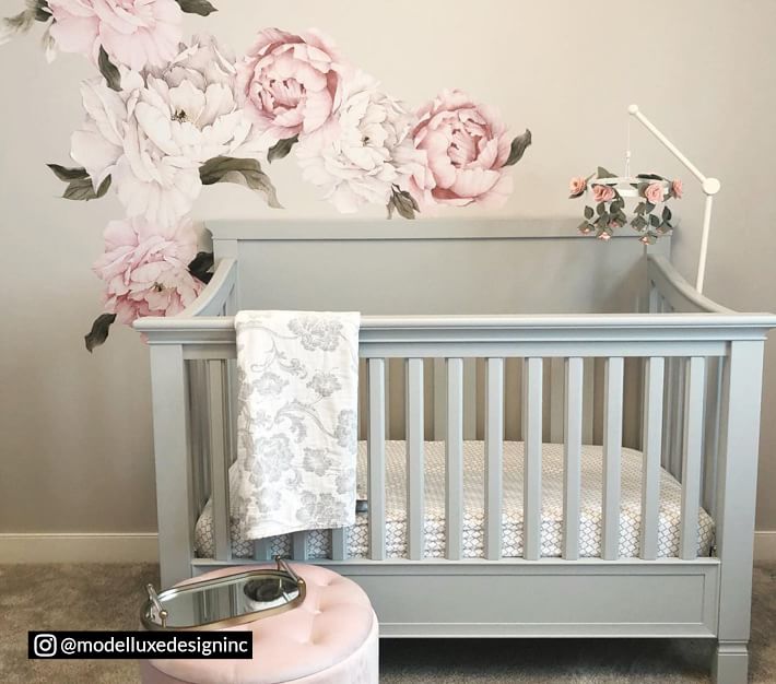 Larkin 4in1 Convertible Baby Crib Pottery Barn Kids