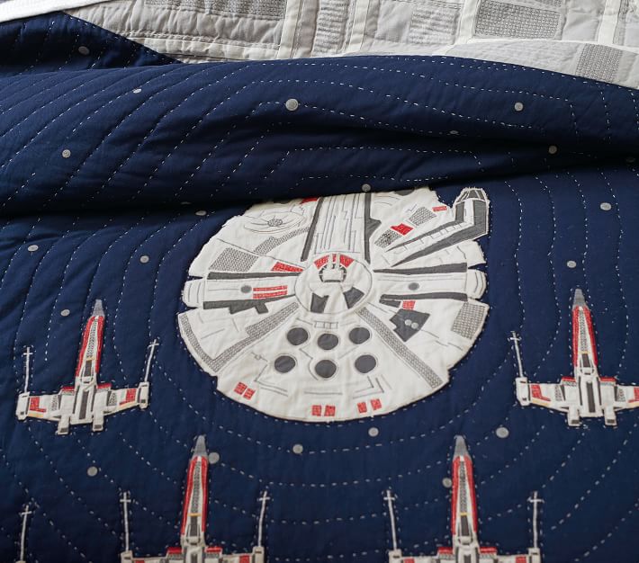 Star Wars™ Millennium Falcon™ Kids' Comforter Set | Pottery Barn Kids