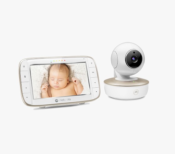 Motorola Vm855 5 Video Wifi Baby Monitor With Motorized Pan Tilt Pottery Barn Kids